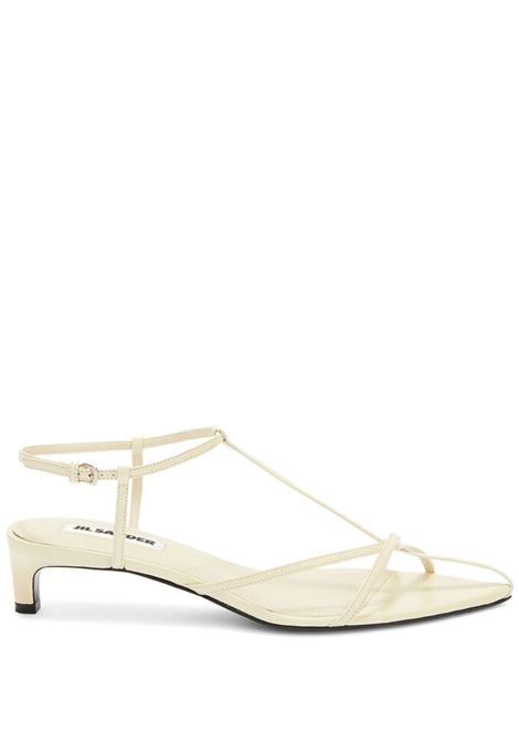 Sandali con cinturini in beige Jil sander - donna